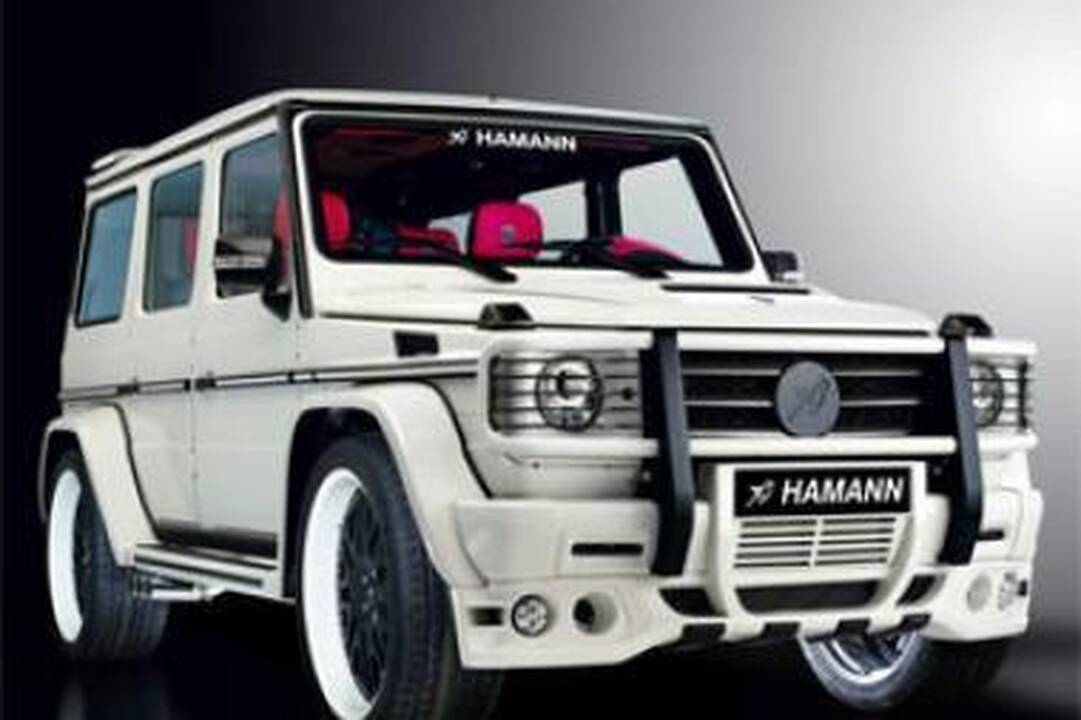 „Hamann“ patobulino „Mercedes-Benz G55 AMG“