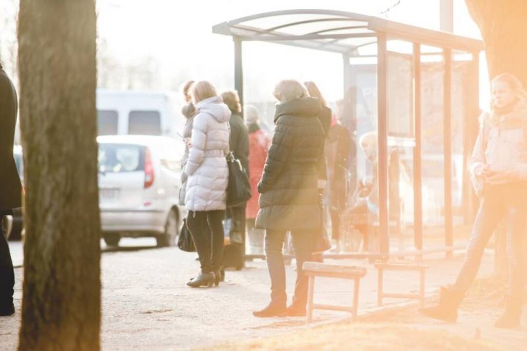 Dėl nutrauktų troleibuso laidų – spūstys K. Baršausko gatvėje