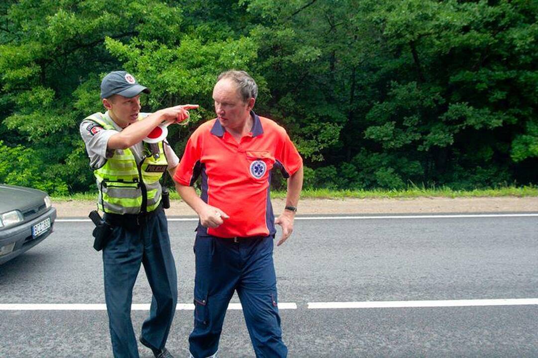 Ieškomas avariją Vilniuje sukėlęs vairuotojas 