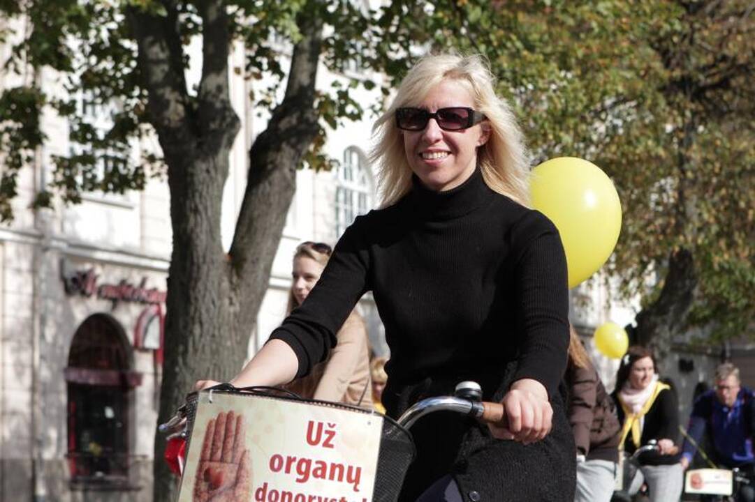Klaipėdoje – dviračių žygis „Už organų donorystę! Už gyvenimą!“