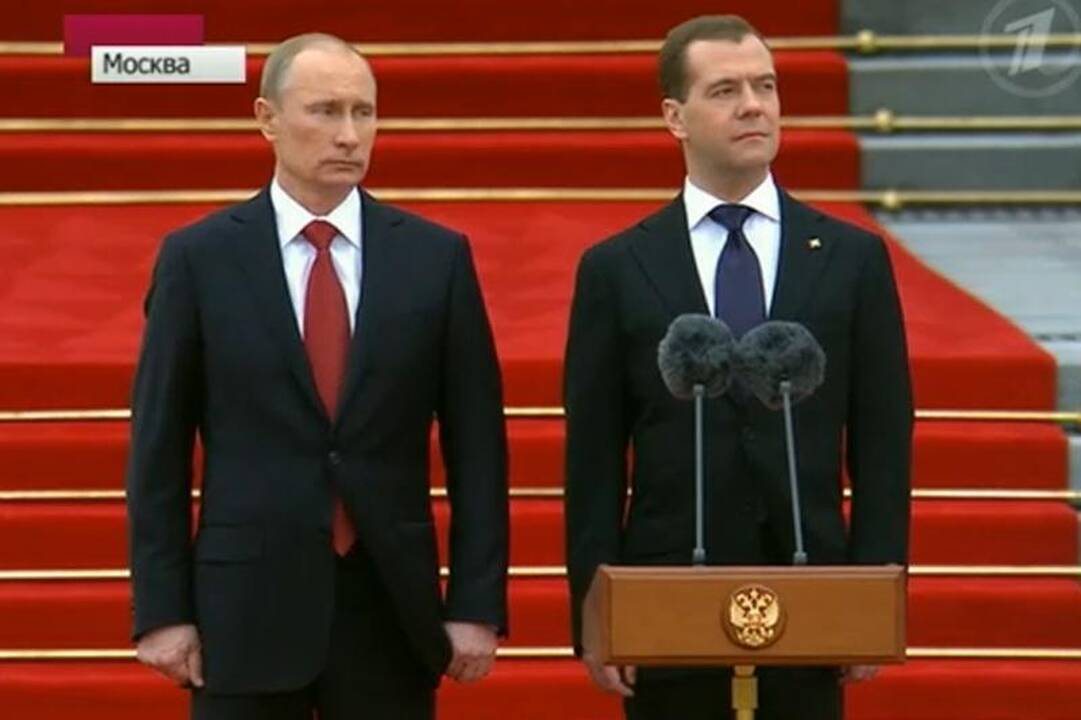 Vladimiras Putinas vėl tapo Rusijos prezidentu