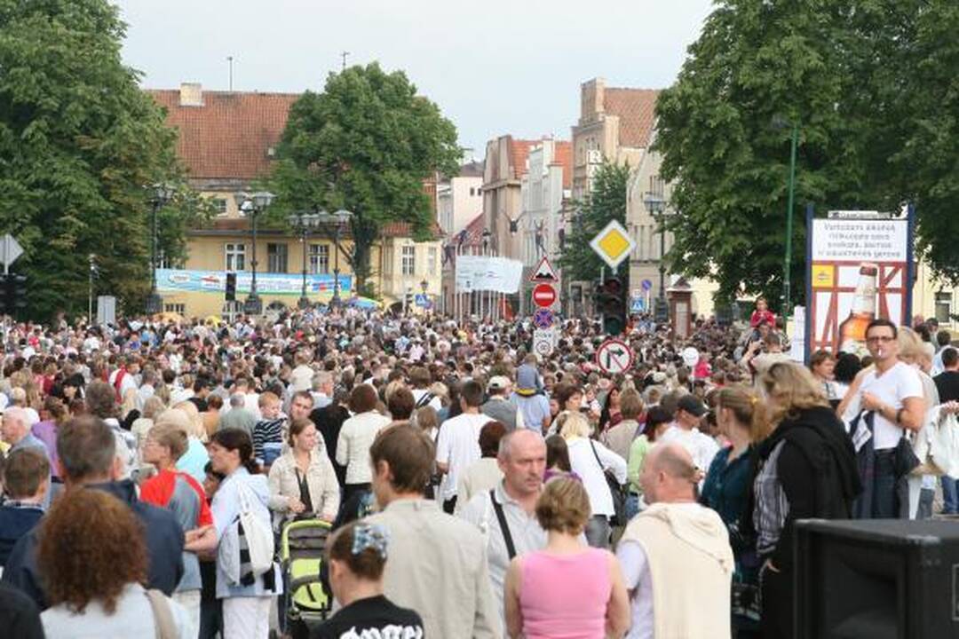 Jūros šventės akcentui - žiūrovų ovacijos