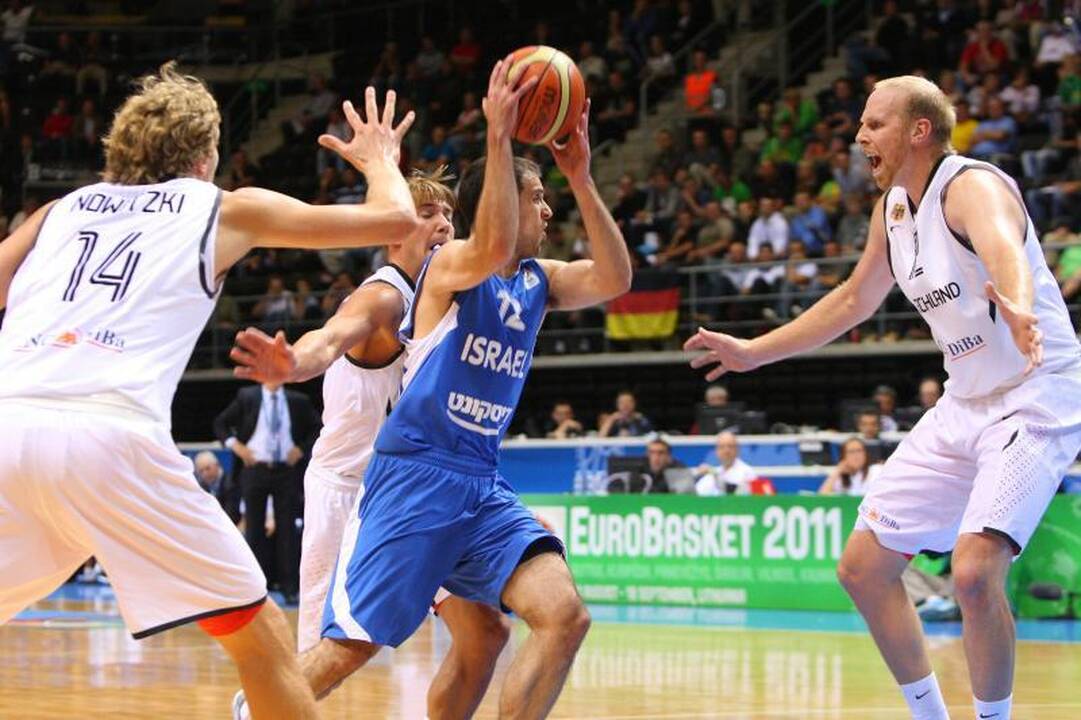 Žydai neprilygo D.Nowitzkio vedamiems vokiečiams