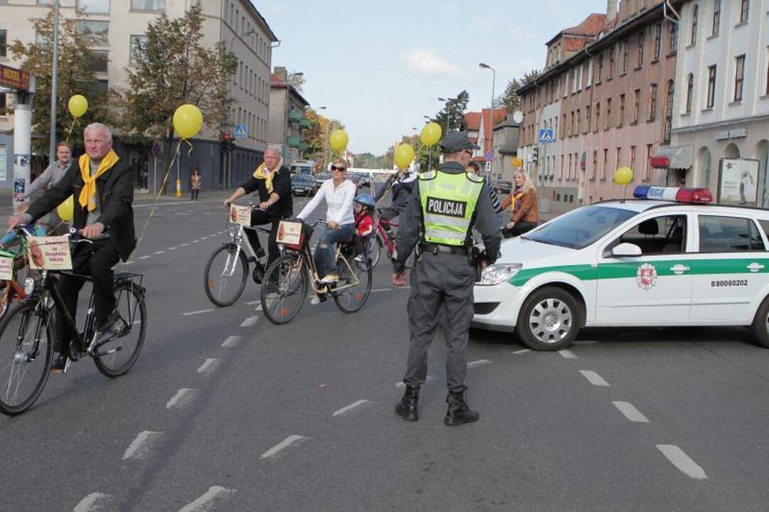 Klaipėdoje – dviračių žygis „Už organų donorystę! Už gyvenimą!“