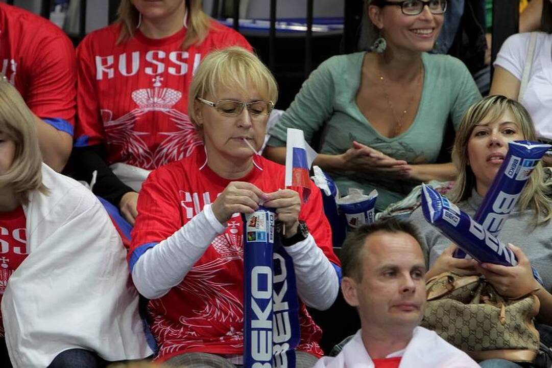 Klaipėdos arenoje rusai palaužė ukrainiečius