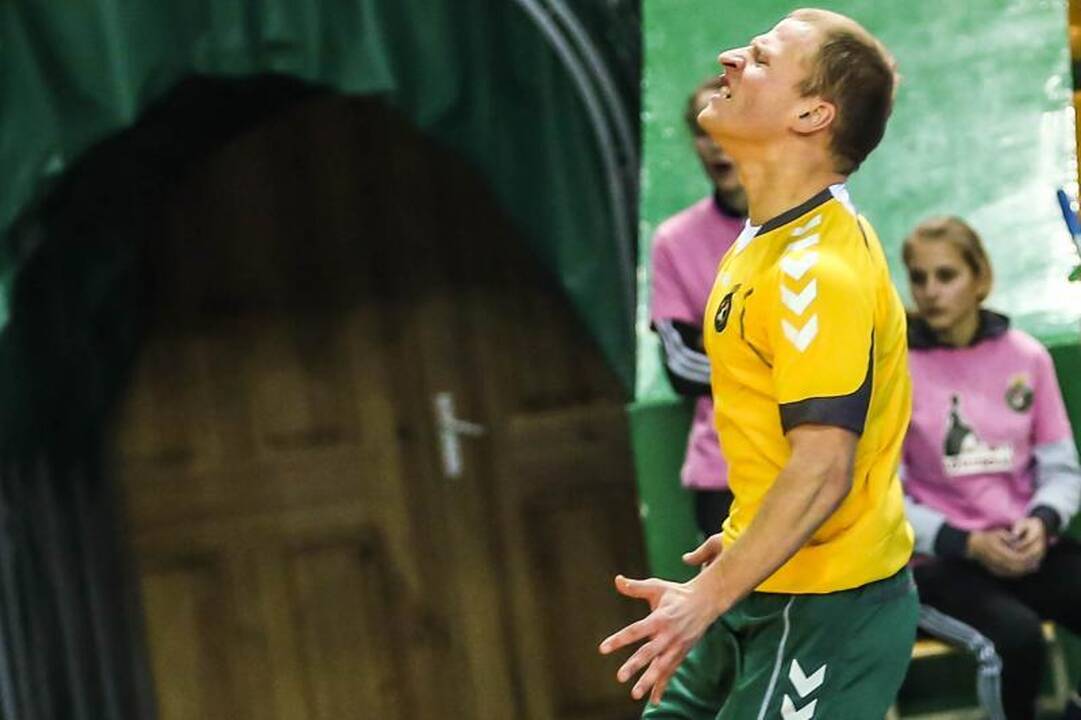 Po atkaklios kovos Lietuvos salės futbolo rinktinė nusileido anglams