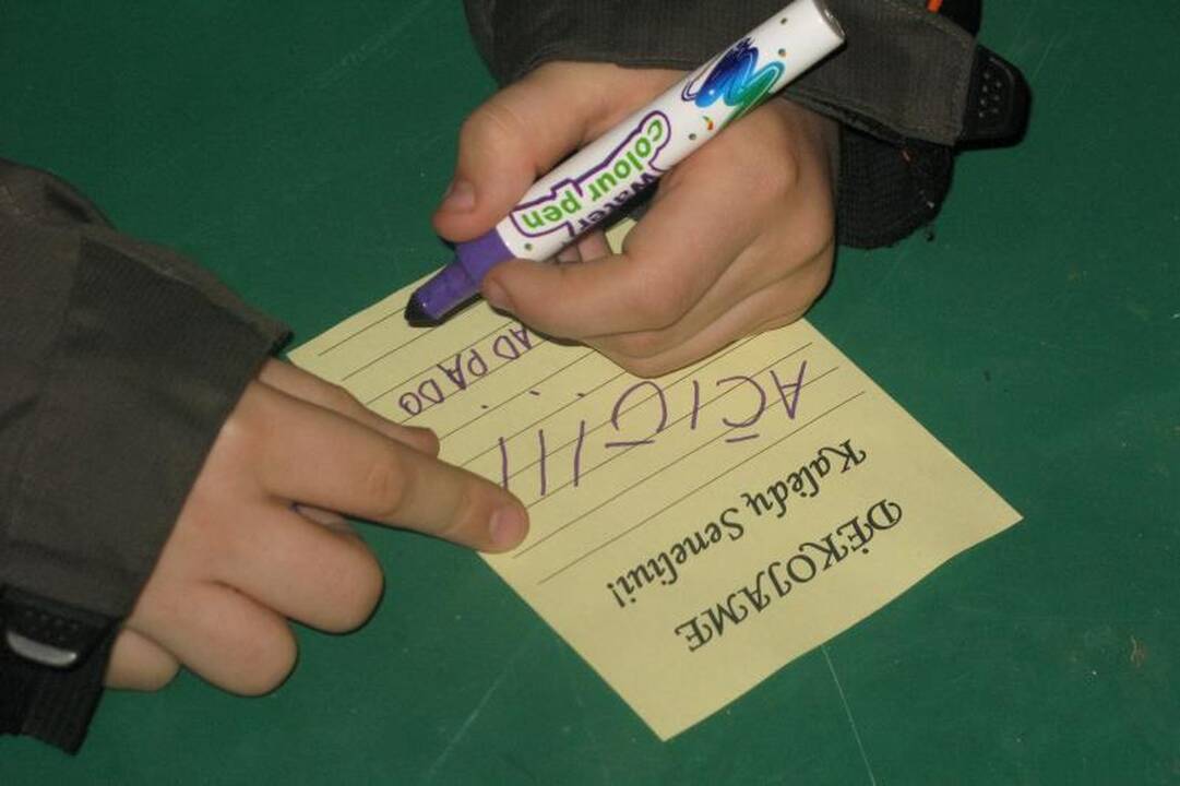 Vilniečiai linksmai atsisveikino su Kalėdų eglutėmis