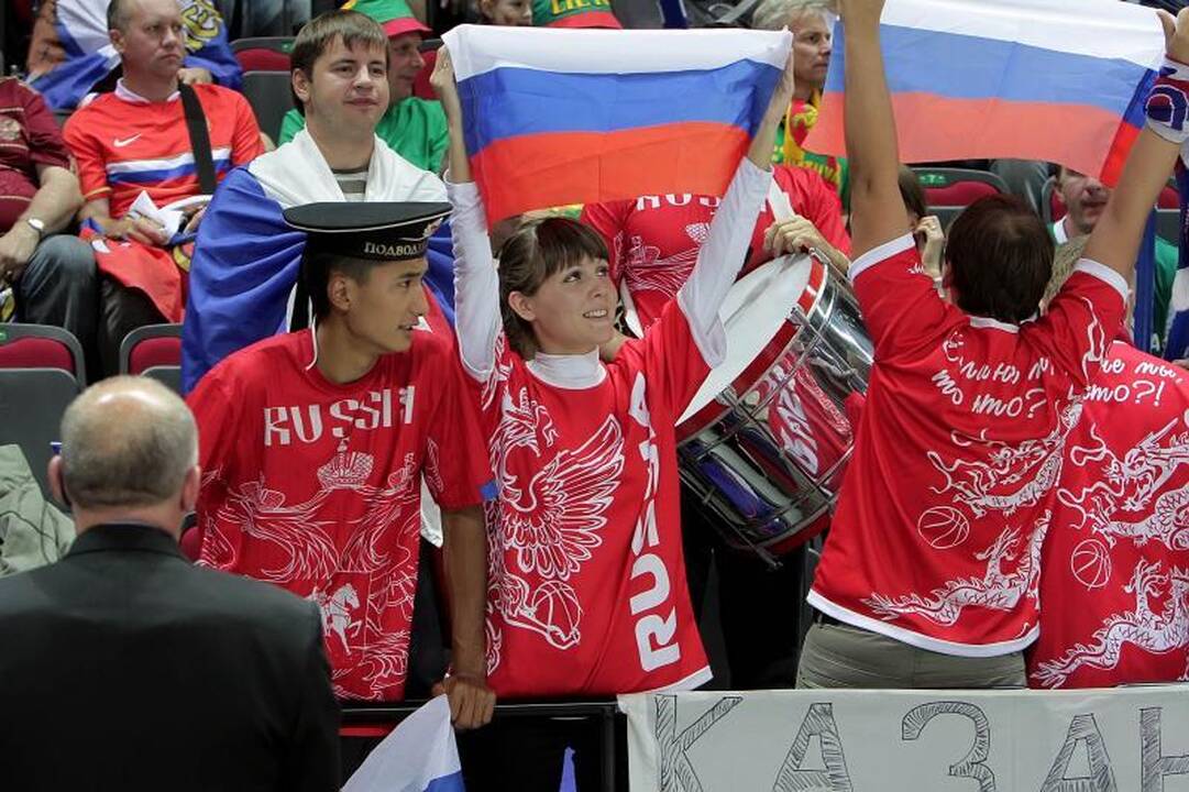 Klaipėdos arenoje rusai palaužė ukrainiečius