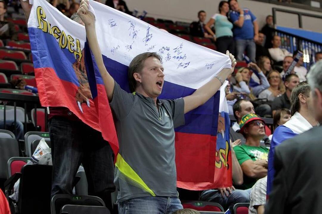 Klaipėdos arenoje rusai palaužė ukrainiečius