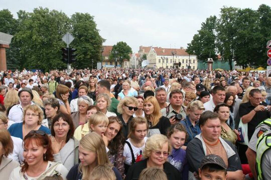 Jūros šventės akcentui - žiūrovų ovacijos