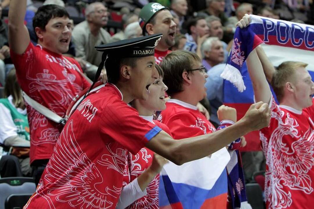 Klaipėdos arenoje rusai palaužė ukrainiečius