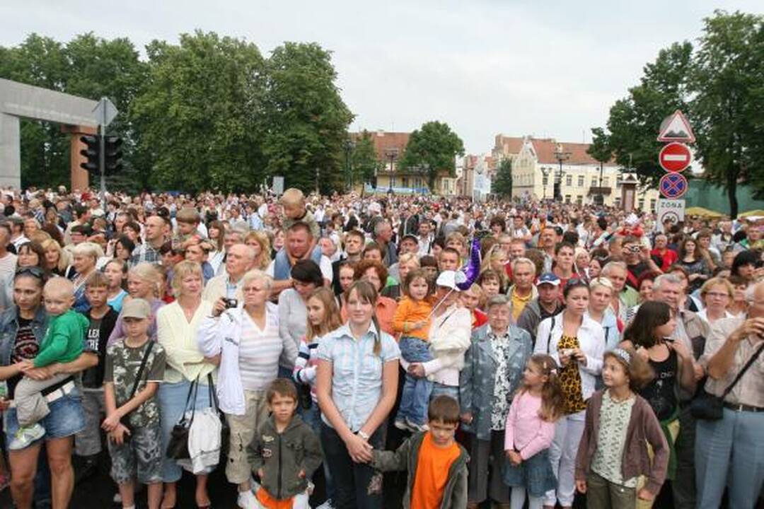 Jūros šventės akcentui - žiūrovų ovacijos