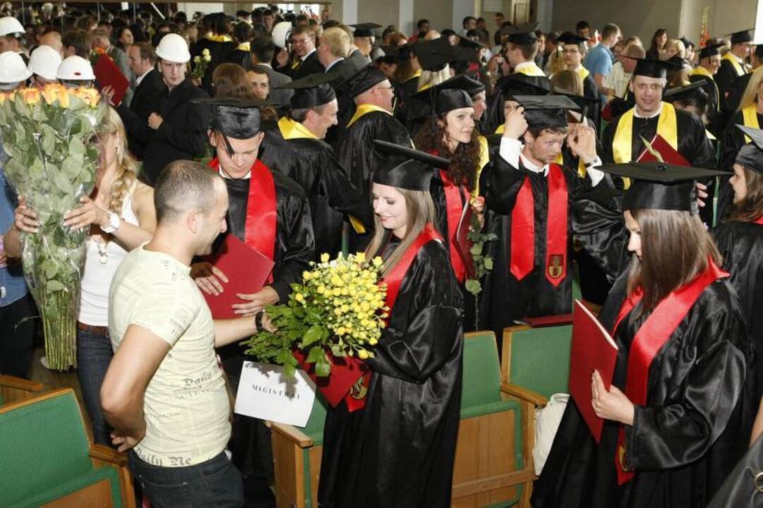 Klaipėdos universitete – diplomų teikimo šventė