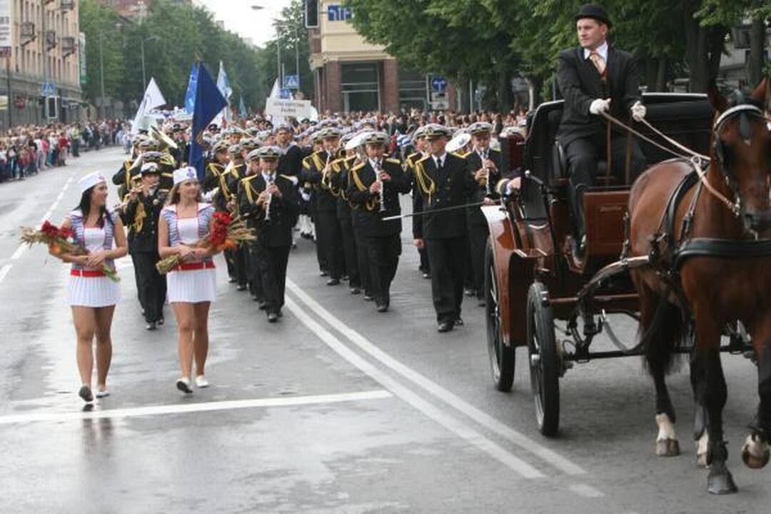 Jūros šventės akcentui - žiūrovų ovacijos