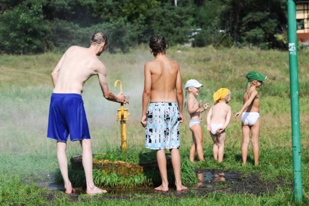 Sostinės paplūdimius šturmuoja vilniečiai