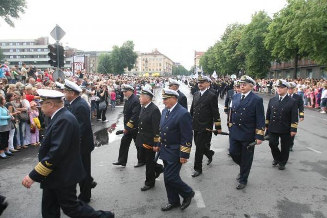 Jūros šventės akcentui - žiūrovų ovacijos