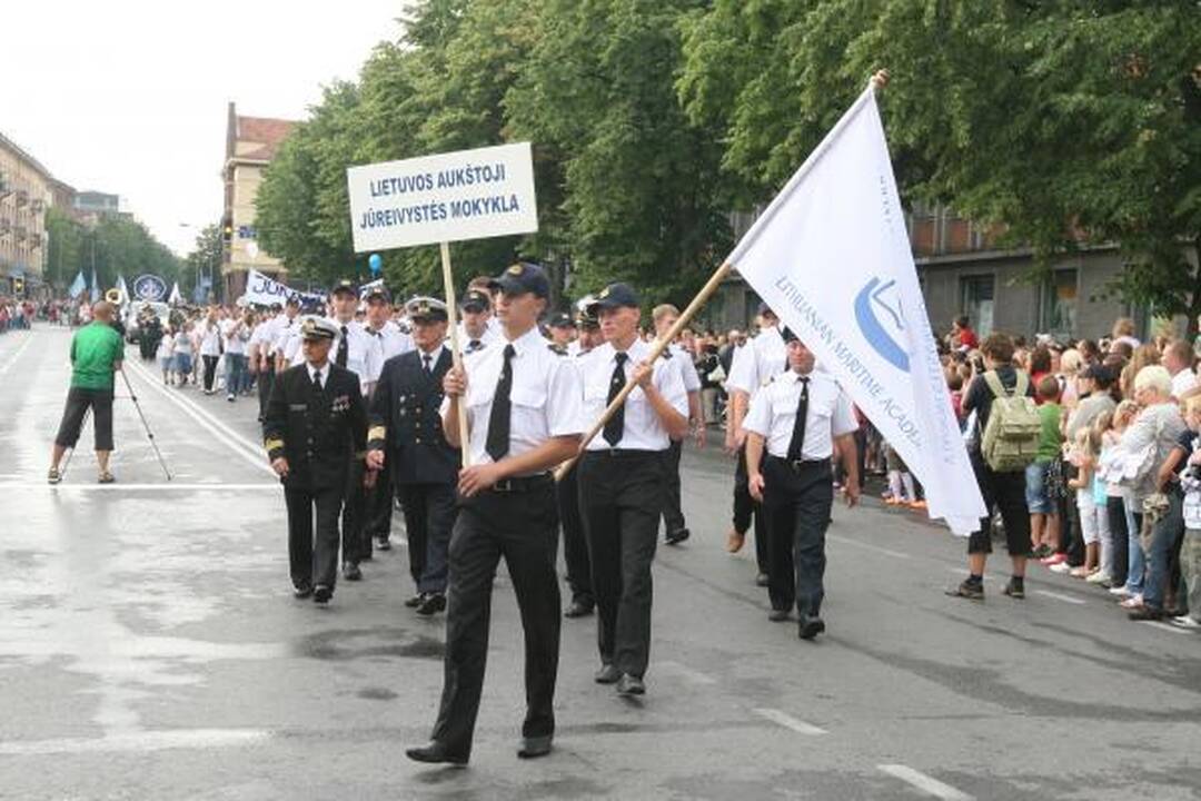 Jūros šventės akcentui - žiūrovų ovacijos