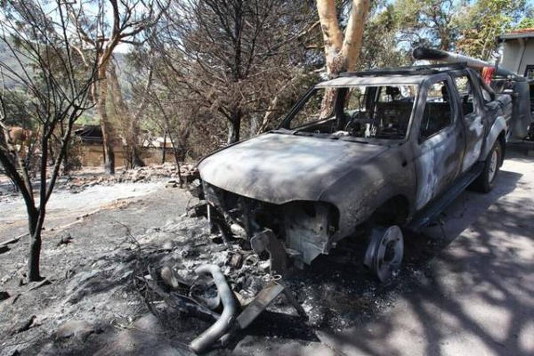 Australijos policininkas kaltinamas sukėlęs 72 namus sunaikinusį gaisrą