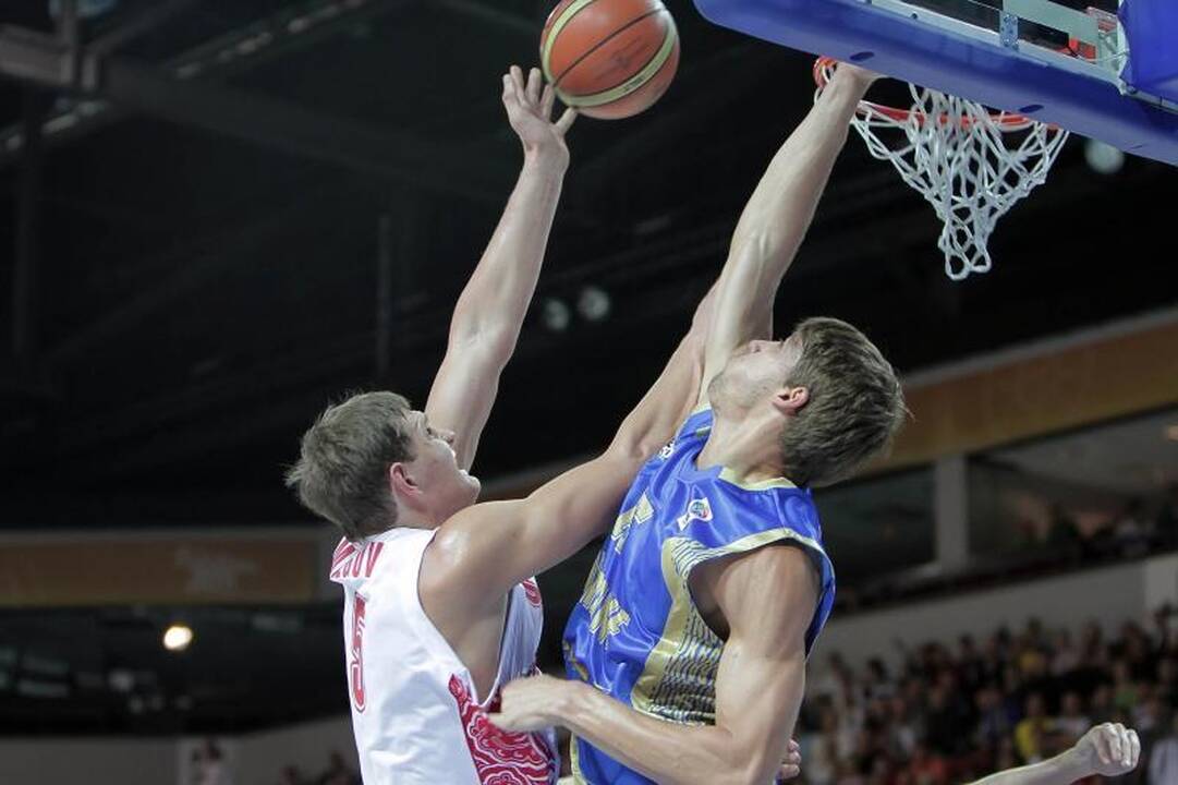 Klaipėdos arenoje rusai palaužė ukrainiečius