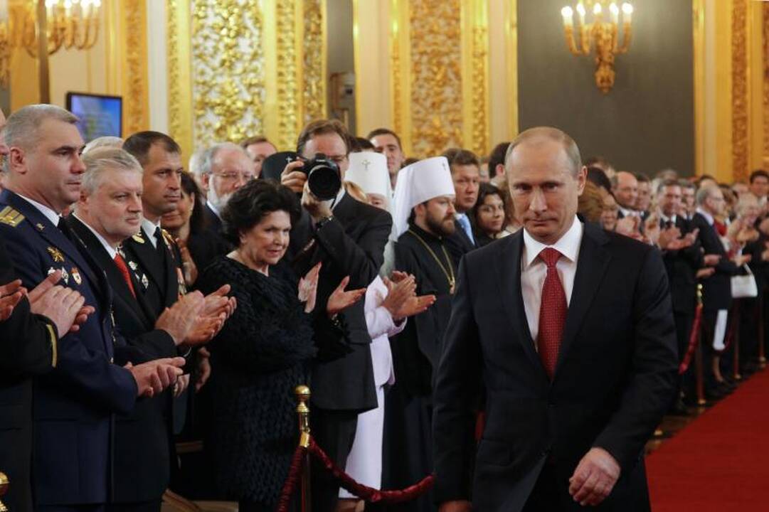 Vladimiras Putinas vėl tapo Rusijos prezidentu
