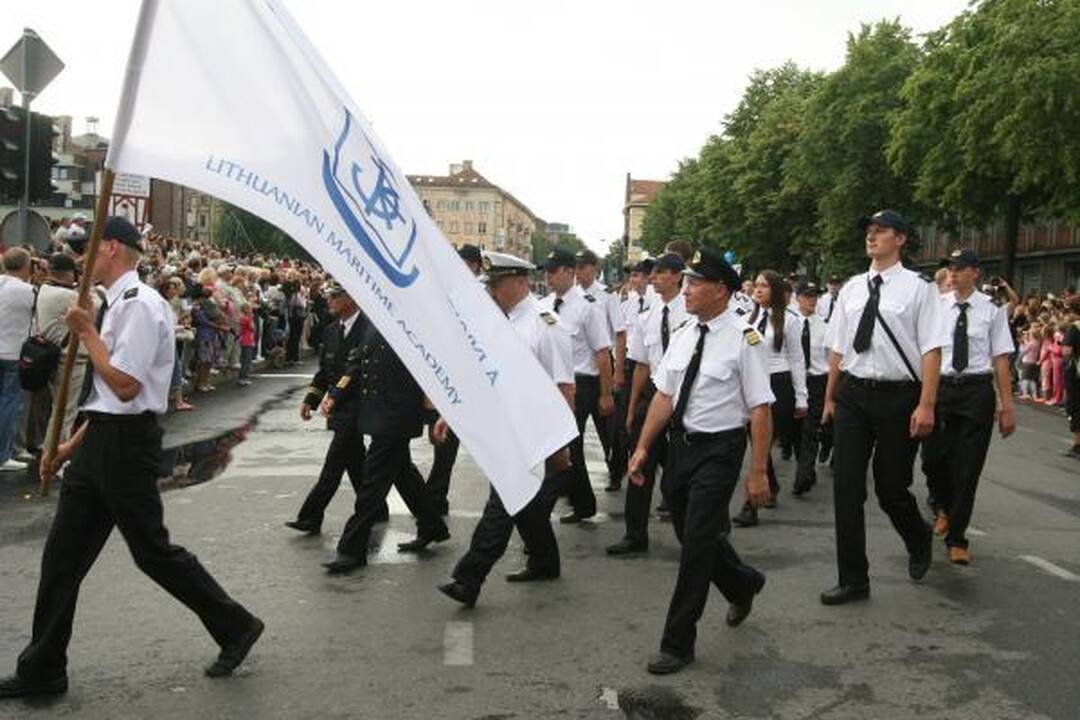 Jūros šventės akcentui - žiūrovų ovacijos