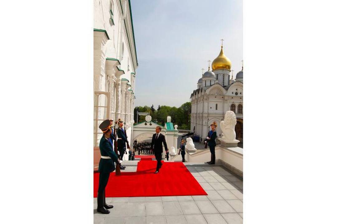 Vladimiras Putinas vėl tapo Rusijos prezidentu
