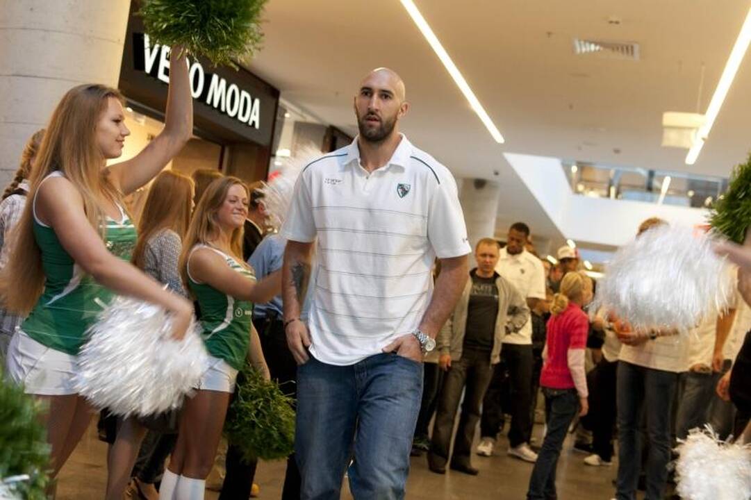 Kauniečiams pristatyta „Žalgirio“ komanda