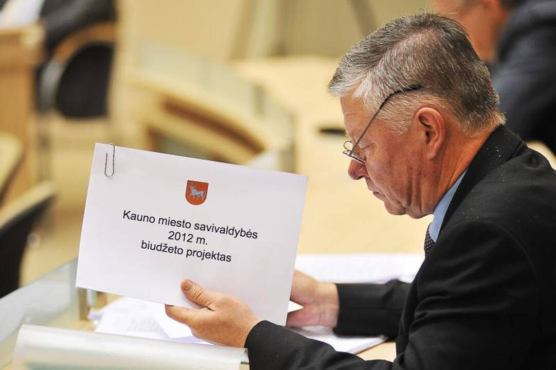 2012 metų Kauno biudžetas: palankus filmams, bet ne verslui