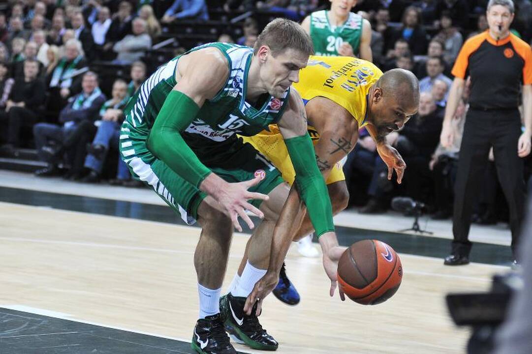 „Žalgiris“ parodė charakterį, bet krito prieš Eurolygos vicečempionus