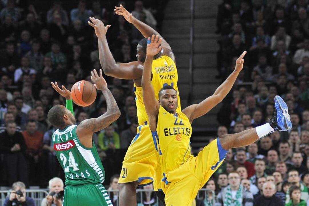 „Žalgiris“ parodė charakterį, bet krito prieš Eurolygos vicečempionus