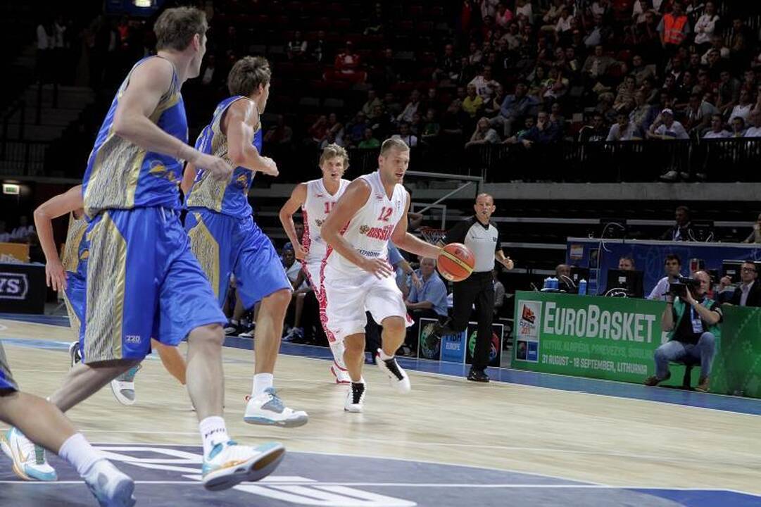 Klaipėdos arenoje rusai palaužė ukrainiečius