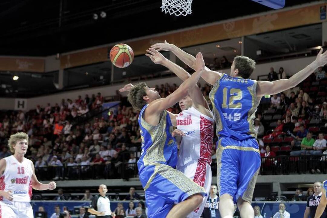 Klaipėdos arenoje rusai palaužė ukrainiečius
