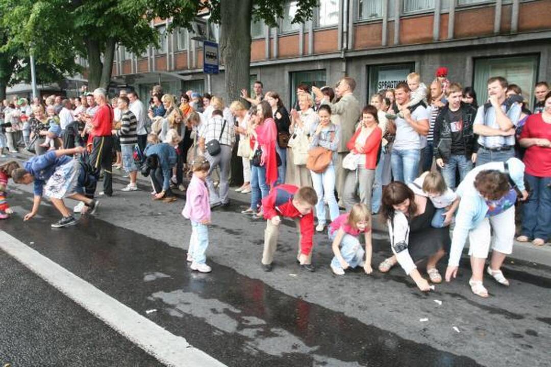 Jūros šventės akcentui - žiūrovų ovacijos