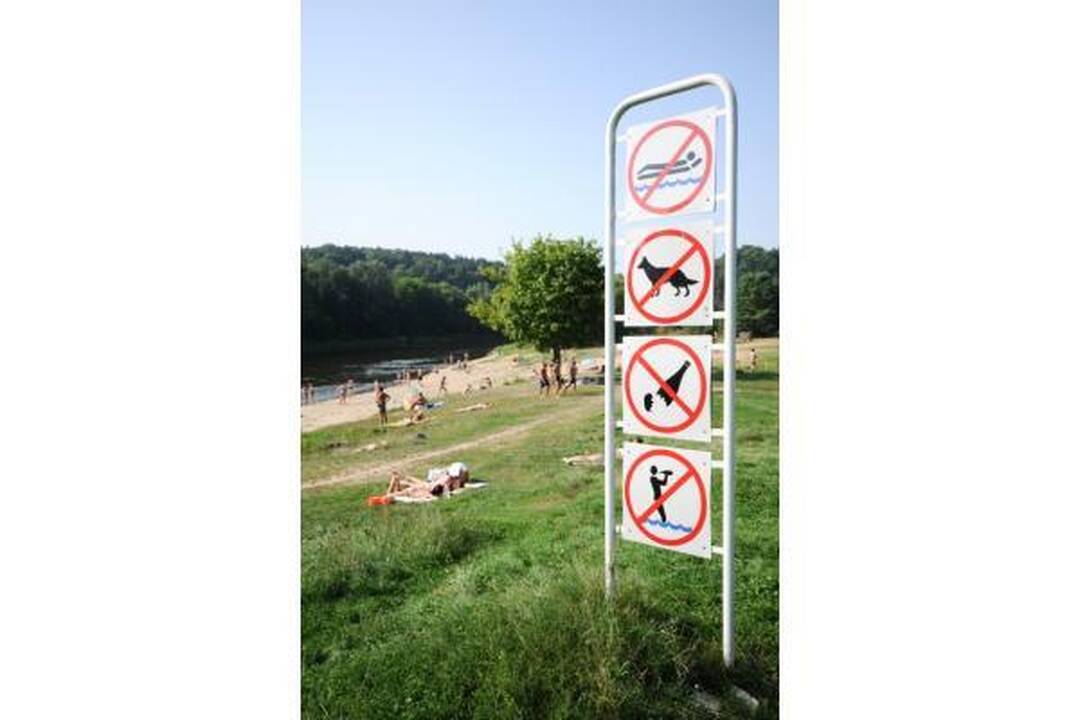 Sostinės paplūdimius šturmuoja vilniečiai