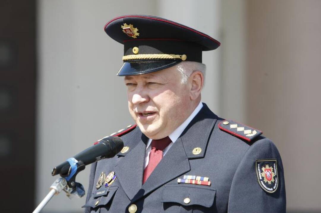 Klaipėdoje apdovanoti durpyno gaisro gesinime pasižymėję ugniagesiai