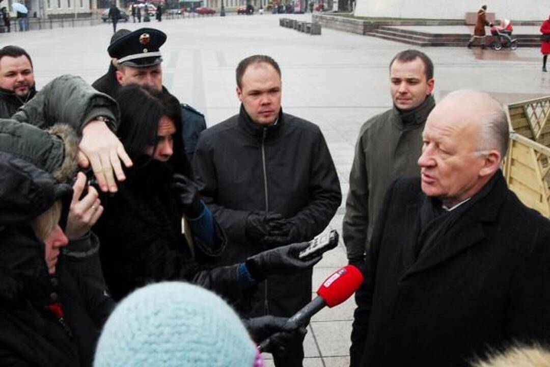 Naujųjų naktį Katedros aikštėje bus draudžiami fejerverkai