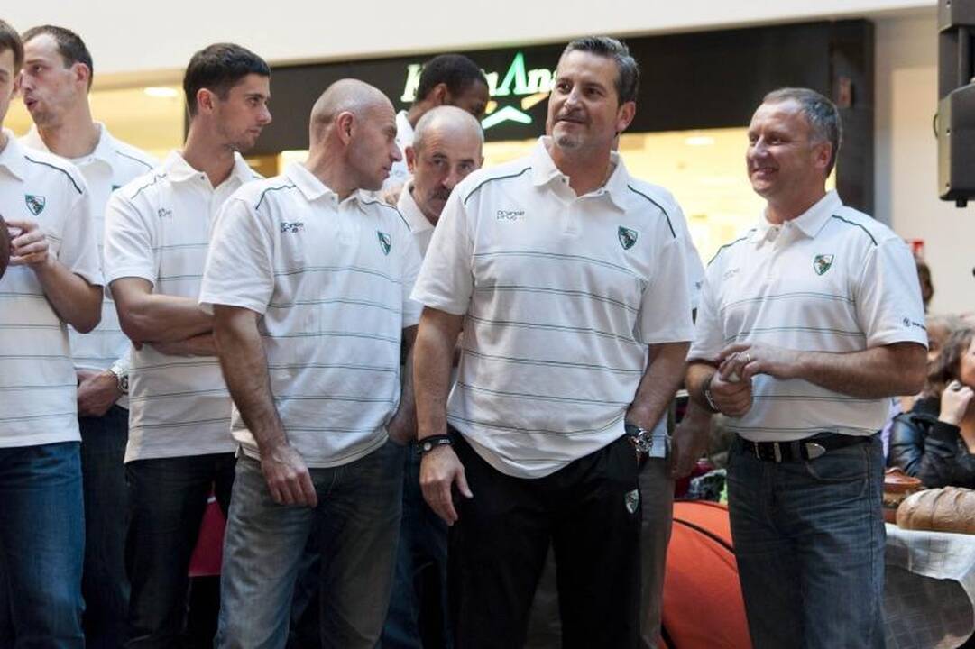 Kauniečiams pristatyta „Žalgirio“ komanda