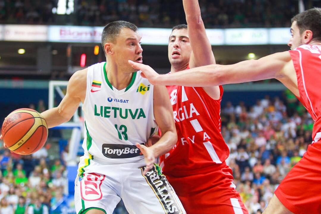 M.Lukauskis ir D.Lavrinovičius - už rinktinės borto