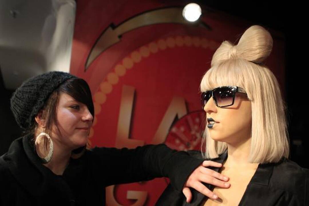 „Madame Tussauds“ muziejuose – vaškinės Lady Gagos figūros
