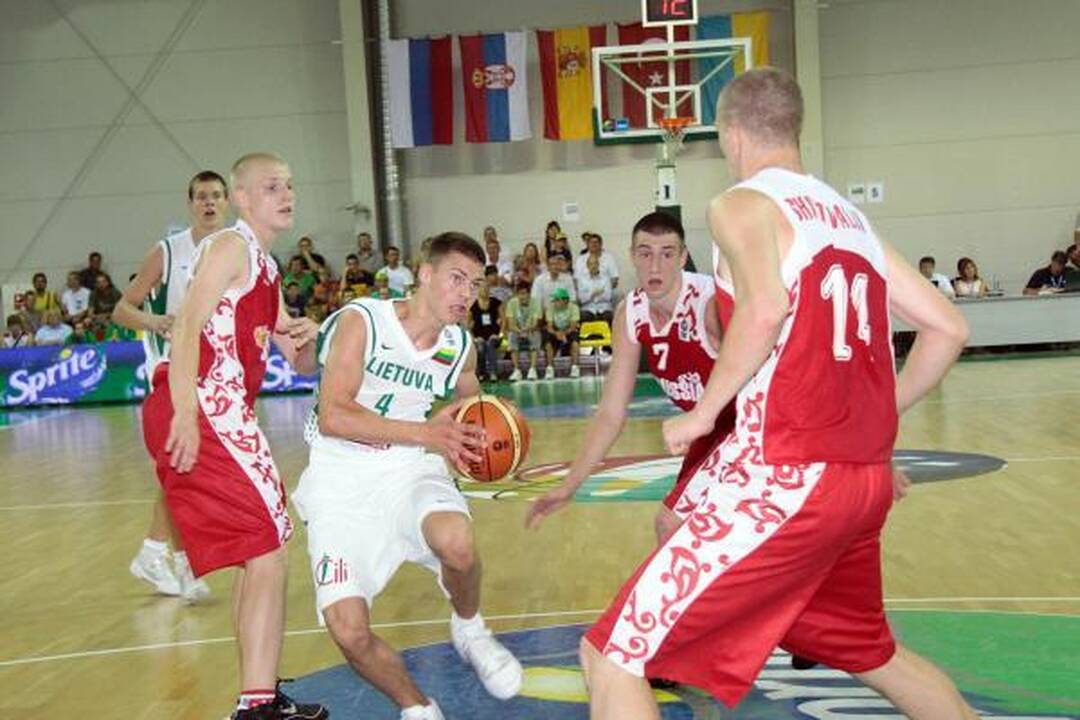Europos čempionato starte - lietuvių nesėkmė