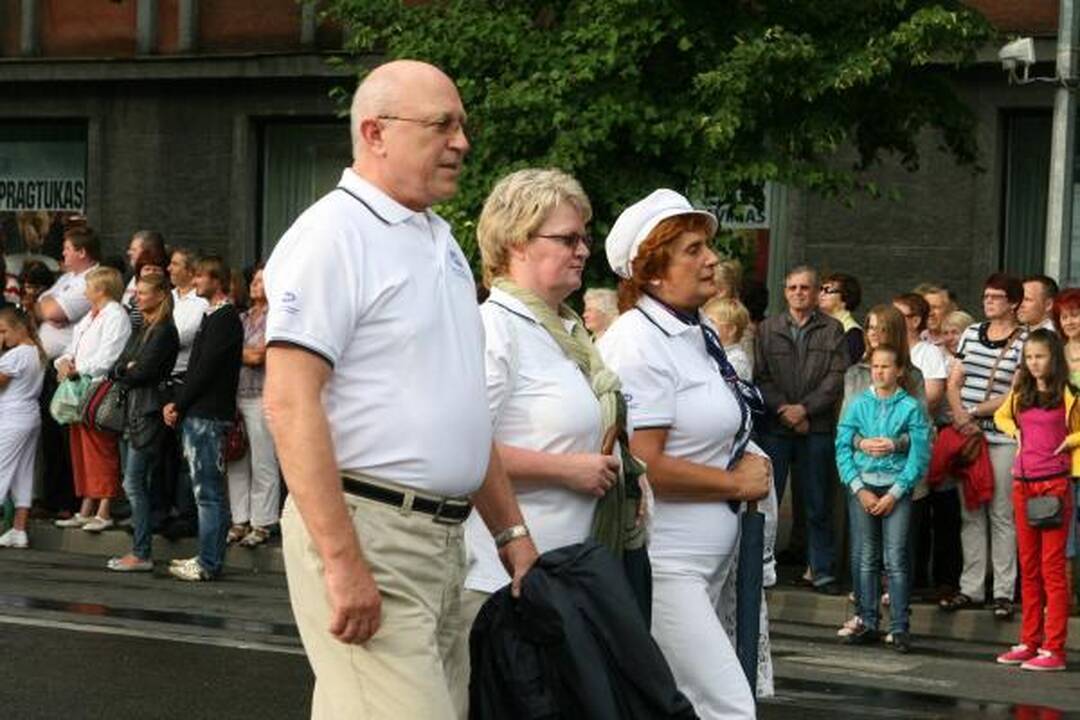 Jūros šventės akcentui - žiūrovų ovacijos