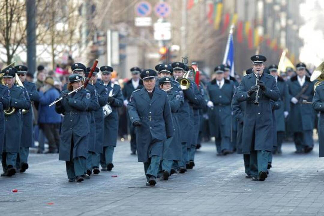 Gedimino prospektą užtvindė Kovo 11-osios minėjimo dalyviai