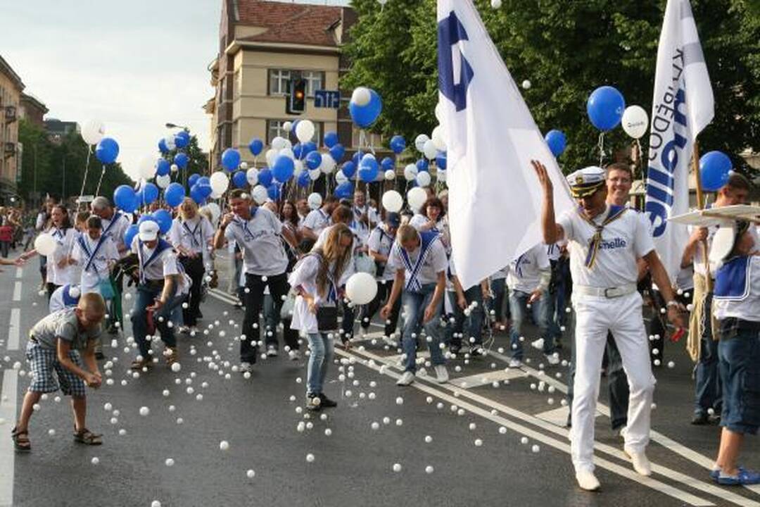 Jūros šventės akcentui - žiūrovų ovacijos