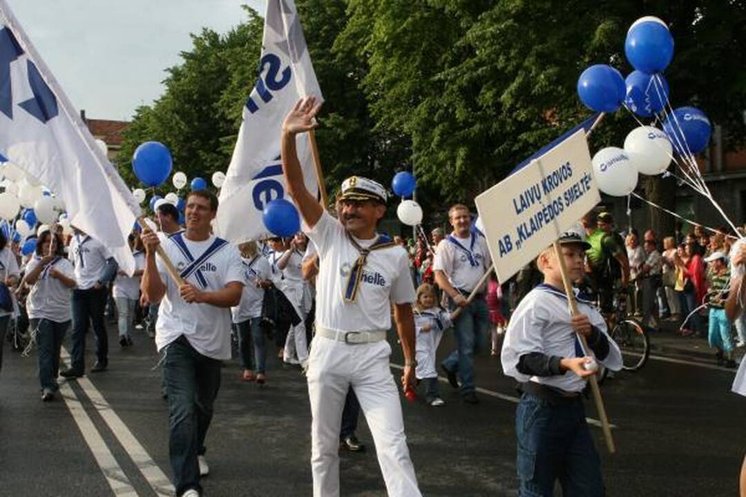 Jūros šventės akcentui - žiūrovų ovacijos