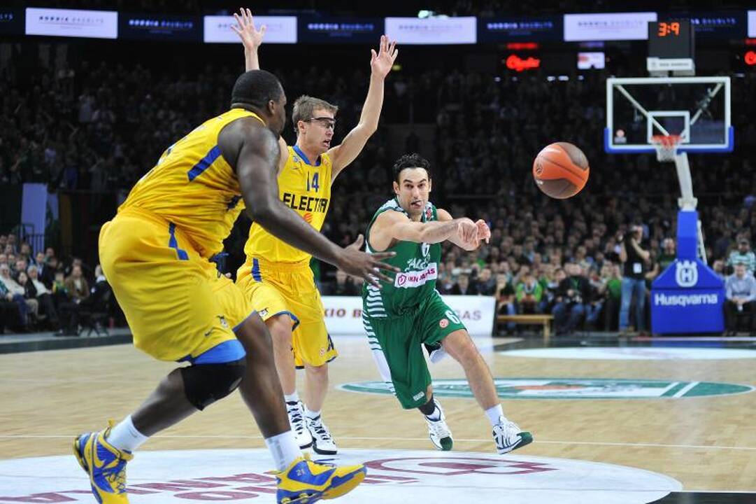 „Žalgiris“ parodė charakterį, bet krito prieš Eurolygos vicečempionus