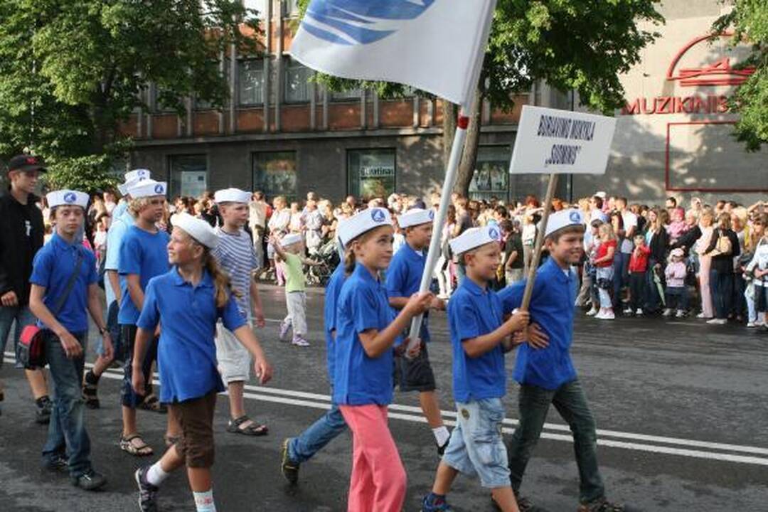 Jūros šventės akcentui - žiūrovų ovacijos