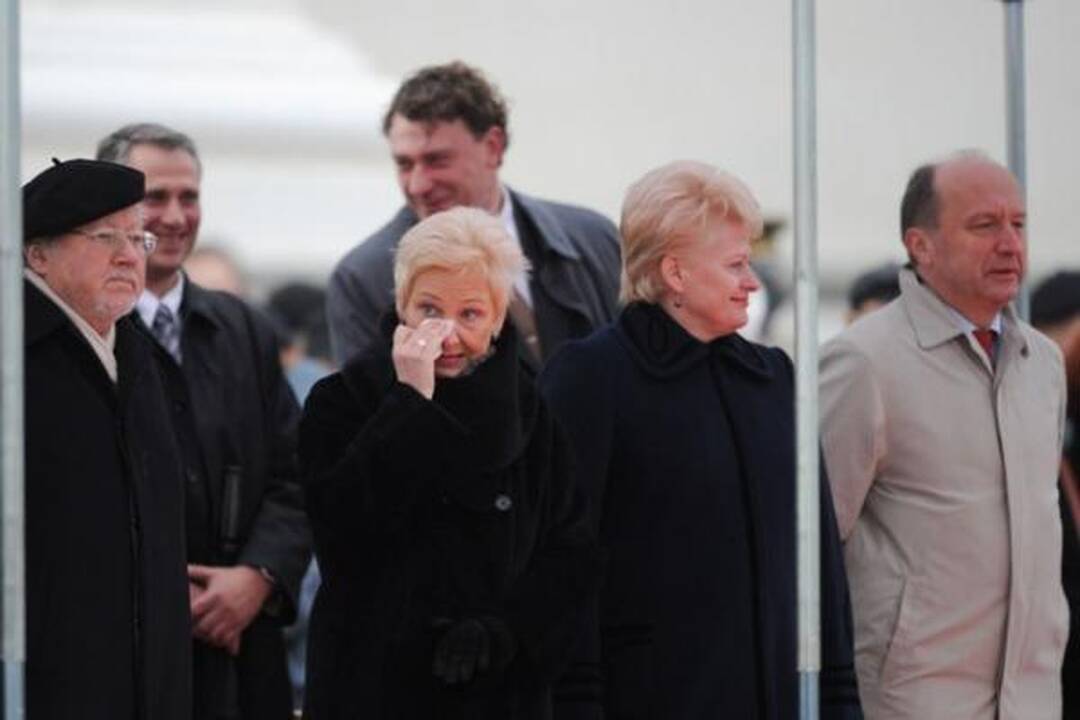 Vilniaus centre šventine rikiuote ir paradu paminėta Kariuomenės diena