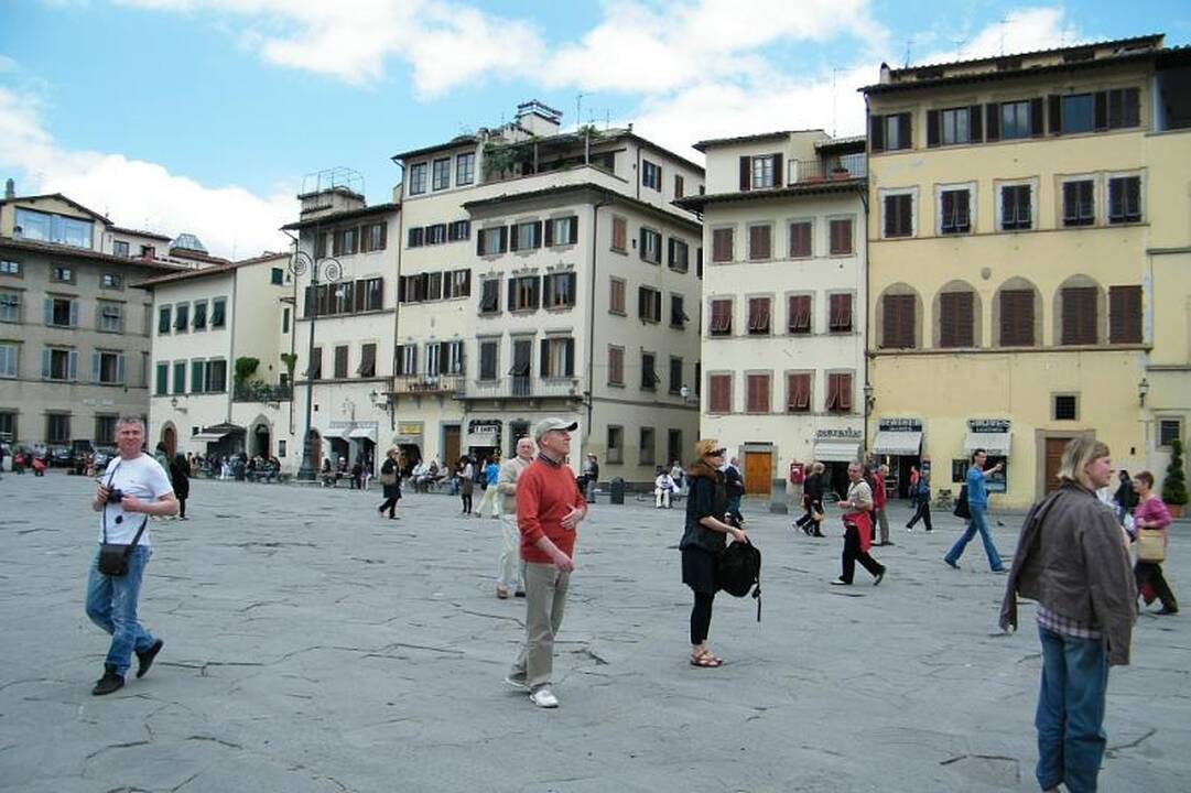 Šaunusis septynetas po Italiją keliavo piligrimų takais