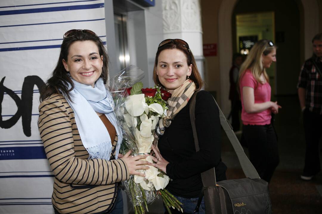 "Eurovizija 2011": Evelina Sašenko jau sugrįžo į Vilnių