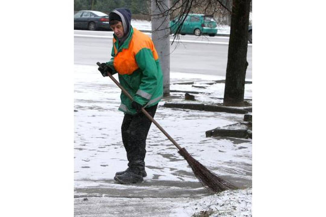 Šaltis Kauną spaudžia, bet dar nelaužo